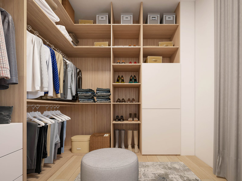 walk in closet
